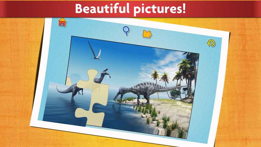 Dinosaurs Jigsaw Puzzle Game for iPhone Download