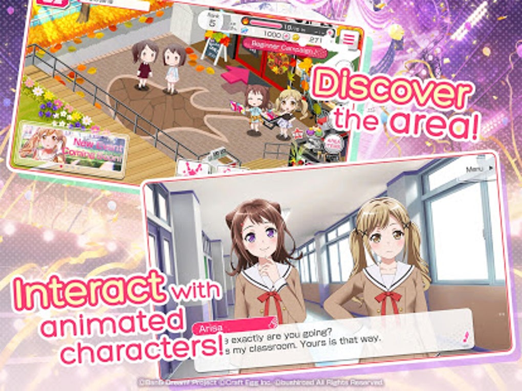 BanG Dream! Girls Band Party! Now Available in English!