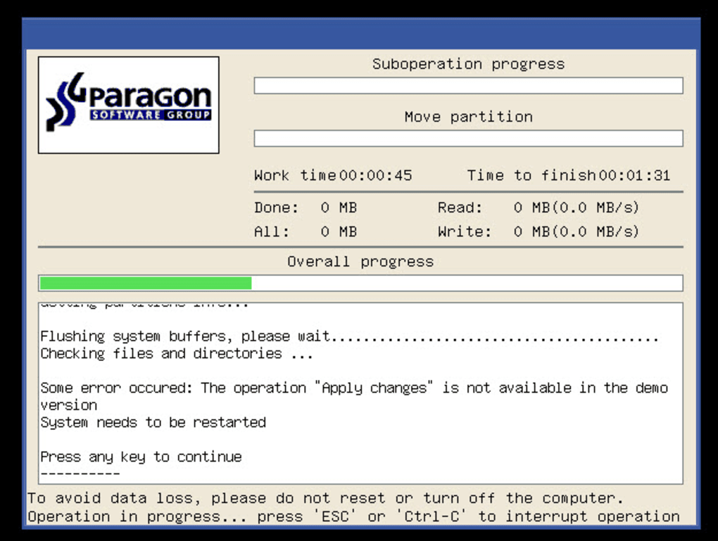 paragon partition manager full