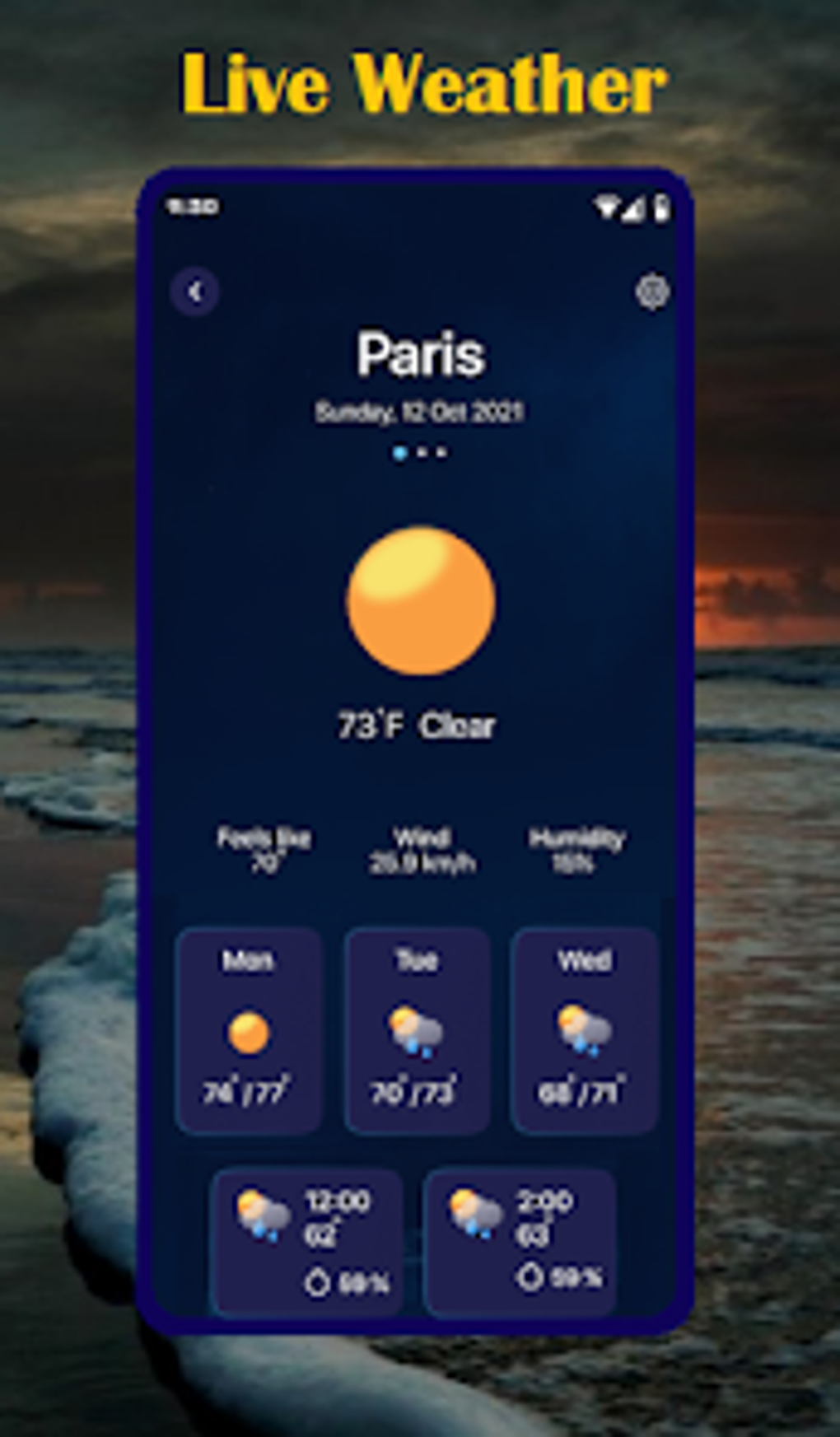Live Weather Daily Forecast Android 