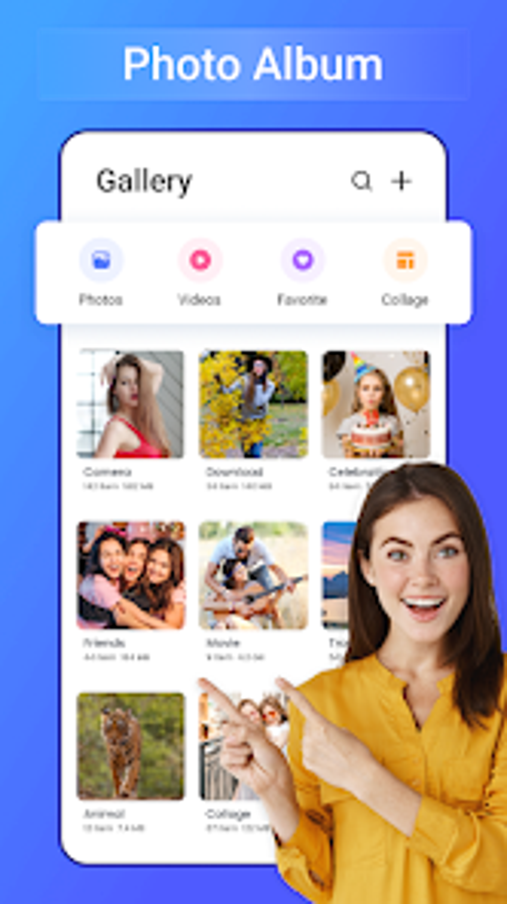 Gallery Photo Gallery App para Android Descargar