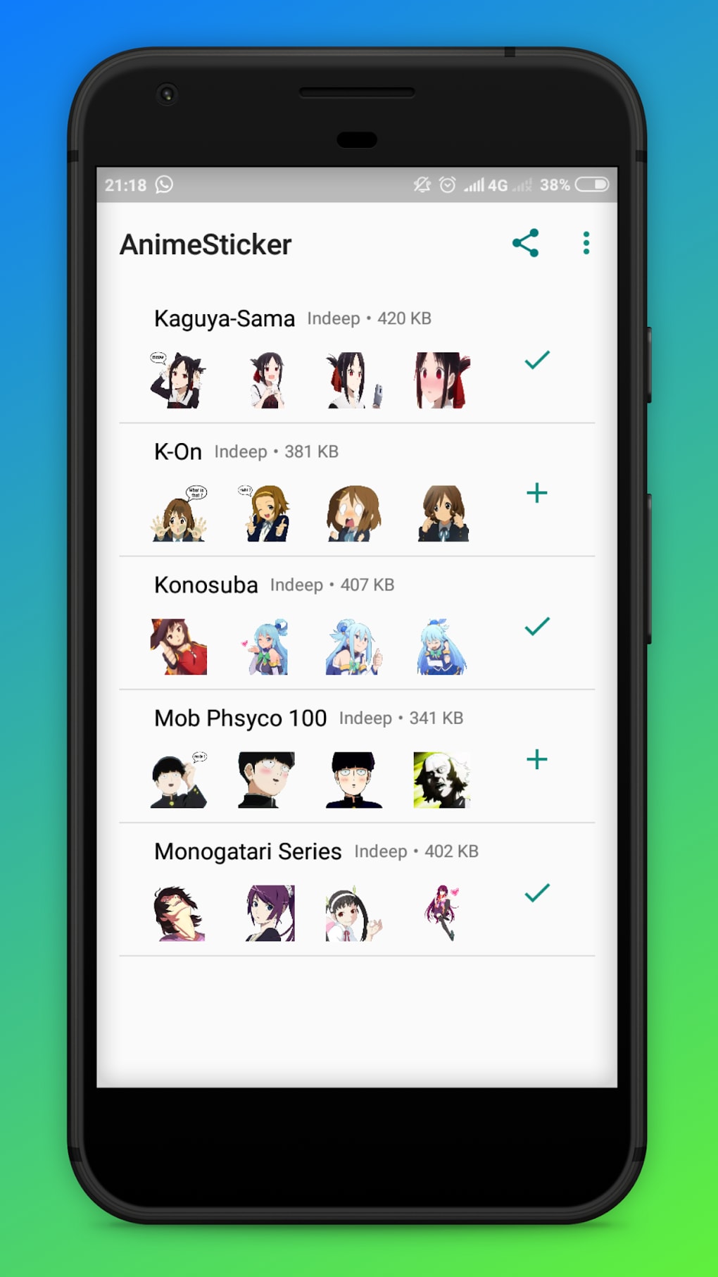 Anime Stickers For Whatsapp APK for Android - Download