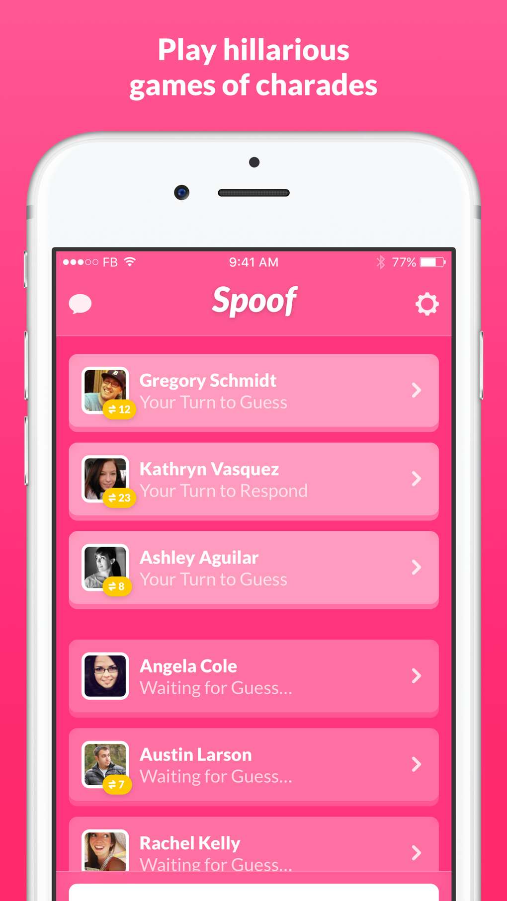 Spoof - Charades Impressions for iPhone - 無料・ダウンロード