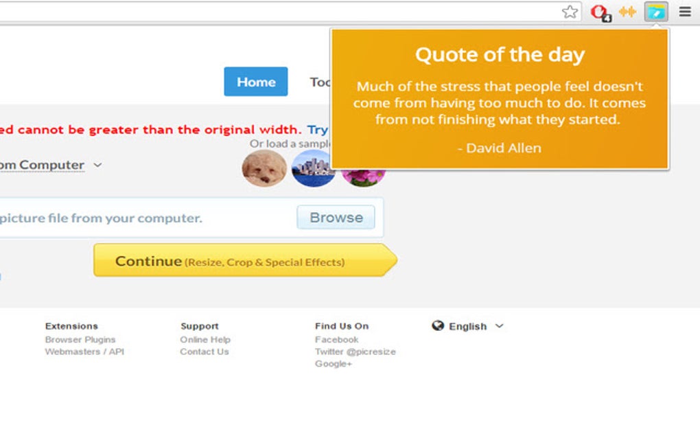Motivational Quotes for Google Chrome - Extension Download