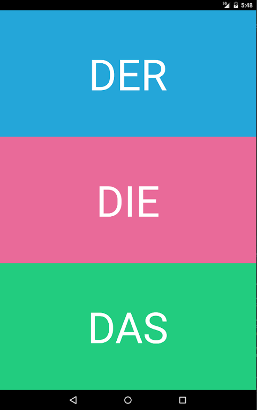 DER DIE DAS APK для Android — Скачать