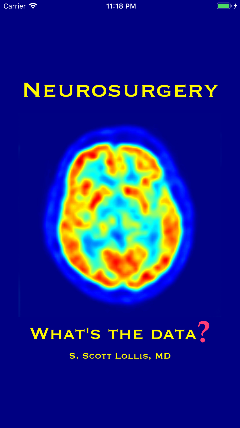 IPhone Neurosurgery Whats The Data 