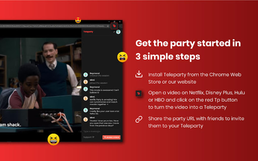 Netflix Party is now Teleparty