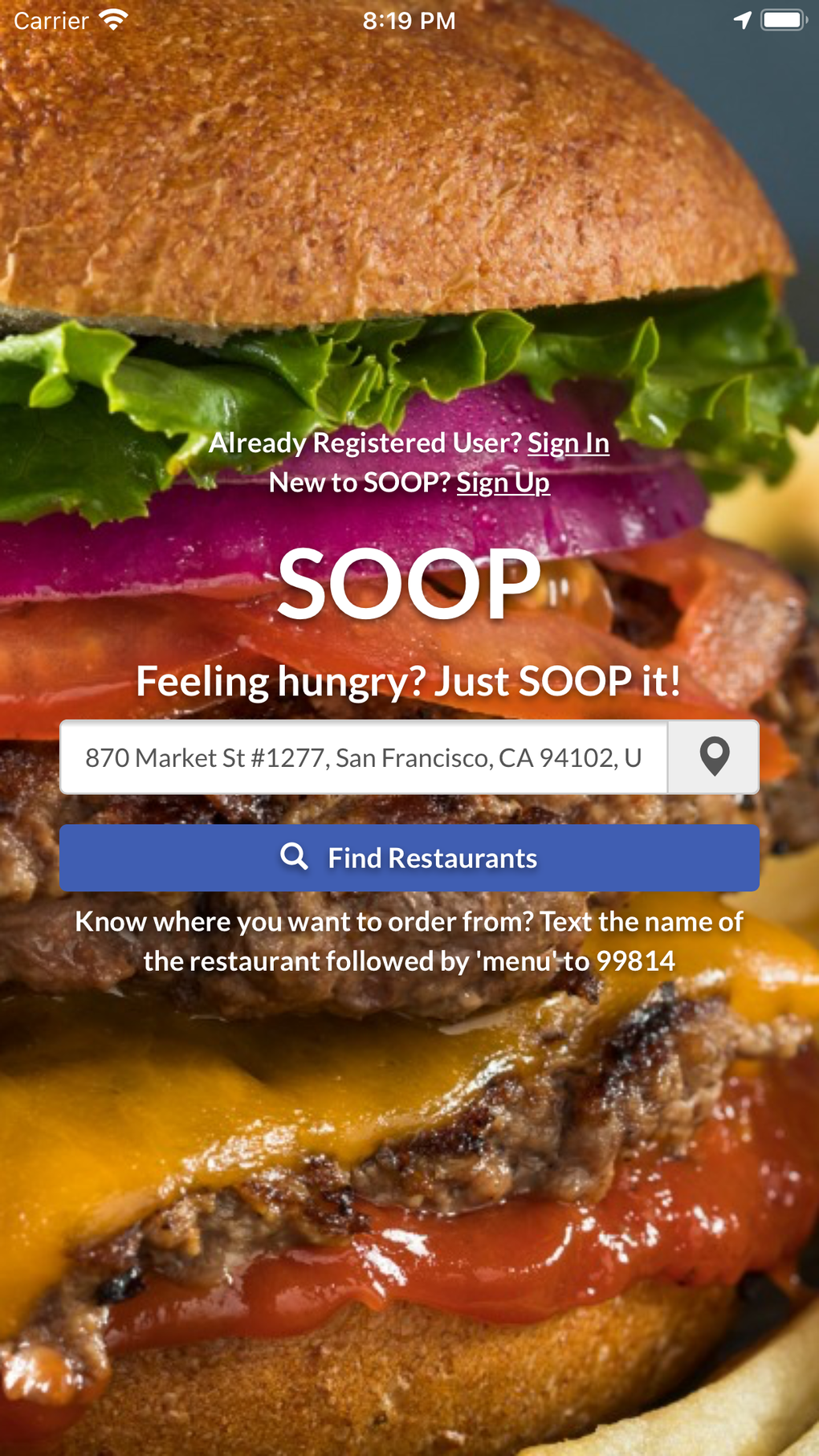 SOOP Online Ordering System Para IPhone Download