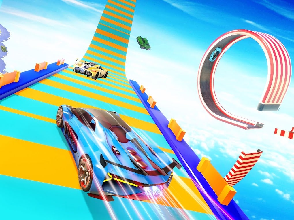 Play Car Stunts Games Mega Ramp Car Jump Car Games 3D