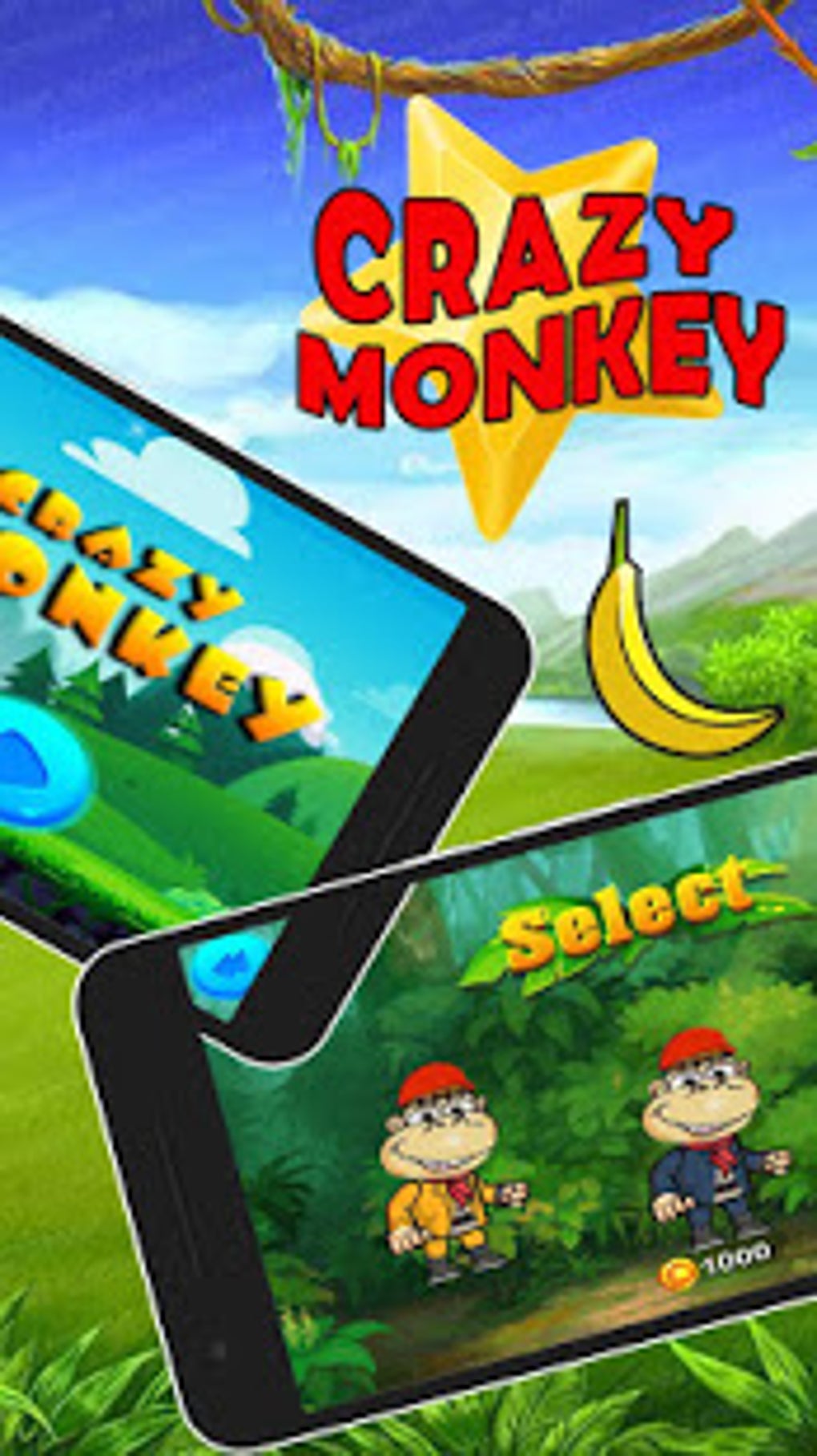 Crazy Monkey: Day of Luck для Android — Скачать