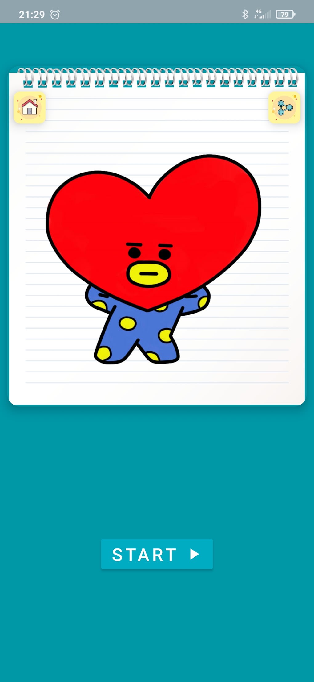 How to draw BT21 step by step easy drawing BT21 для Android — Скачать