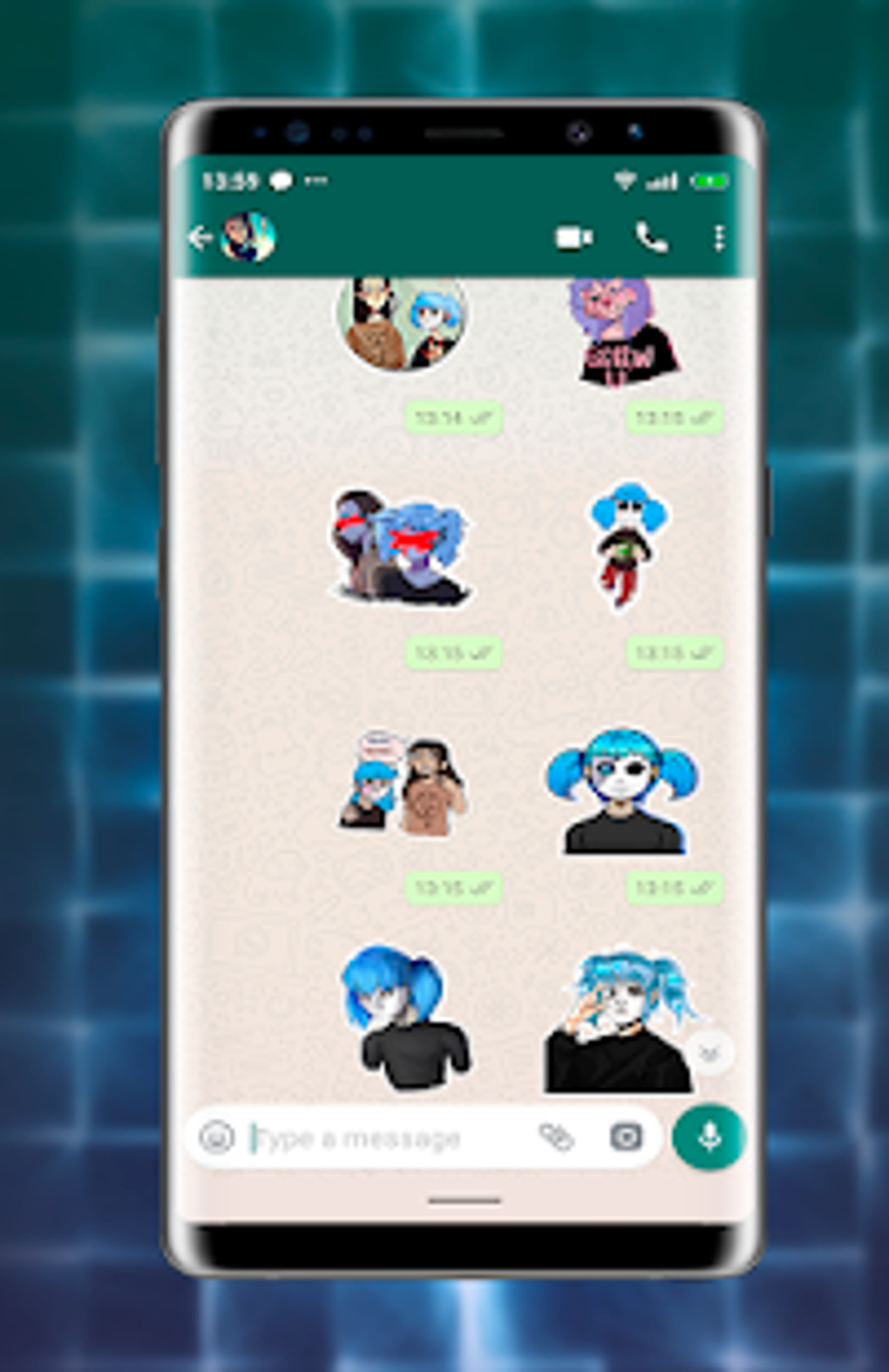 Stickers from Sally Face for WhatsApp для Android — Скачать