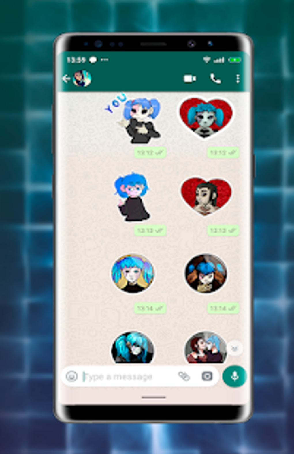 Stickers from Sally Face for WhatsApp для Android — Скачать