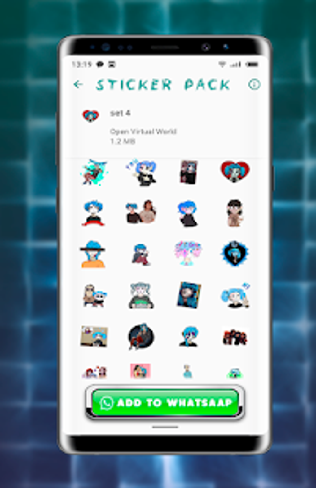 Stickers from Sally Face for WhatsApp для Android — Скачать