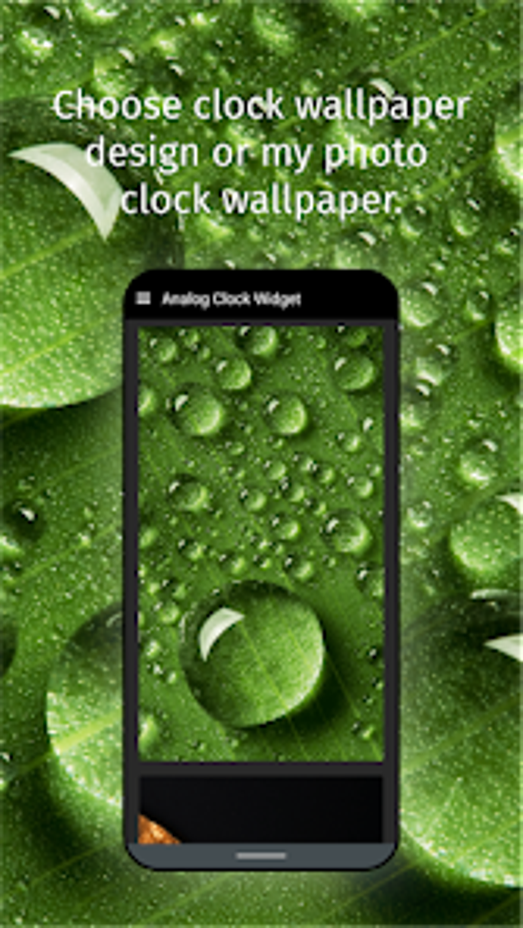 Android Analog Clock Live Wallpaper 