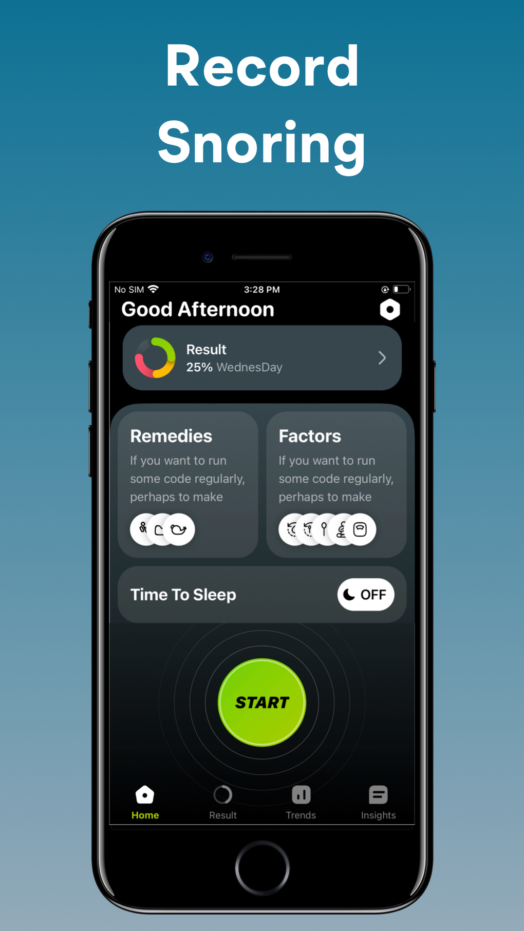 Snore App: Sleep Recording Lab for iPhone - Download