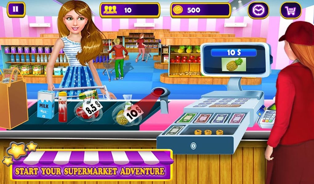 Supermarket Grocery Games  Shopping Mall Simulator::Appstore for  Android