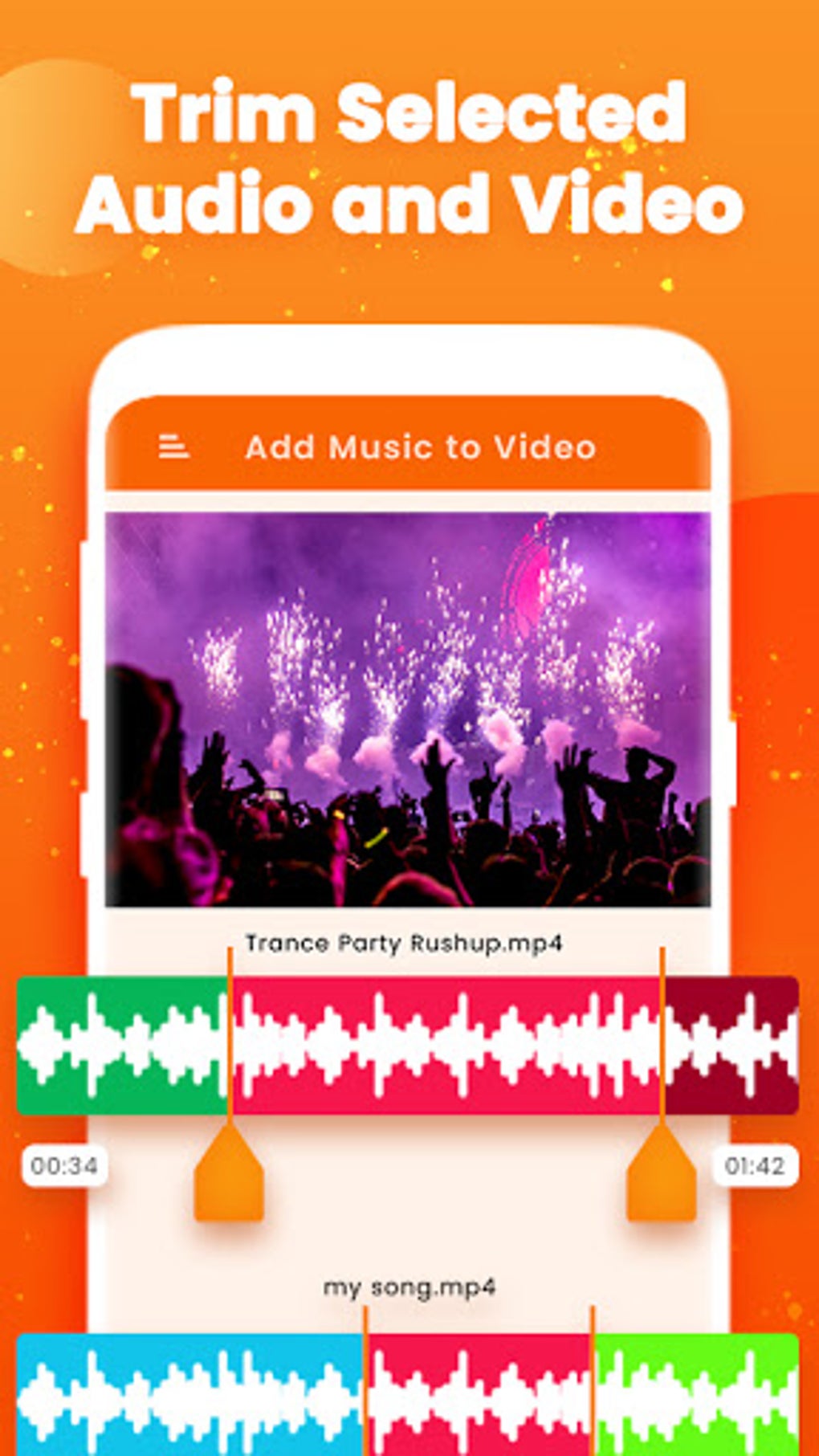 Add Background Music to Video: Audio Video Mixer для Android — Скачать