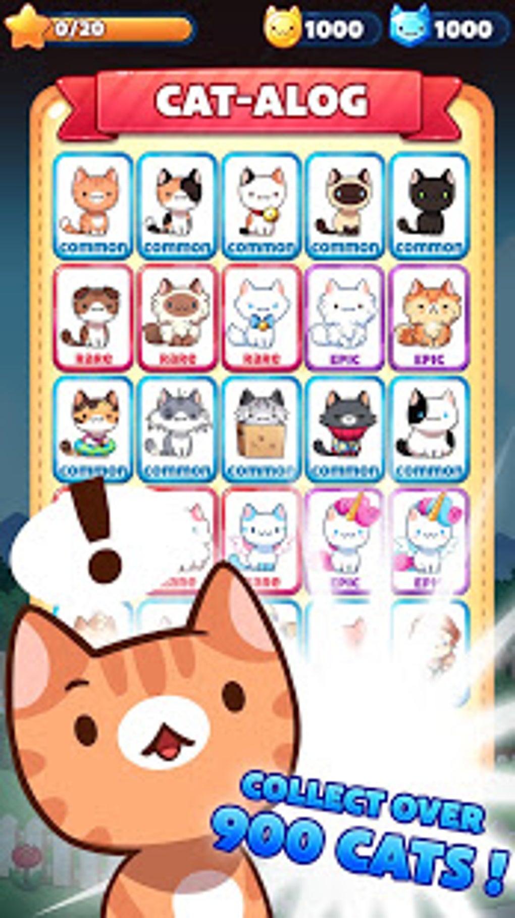 Cat Game - The Cats Collector для Android — Скачать