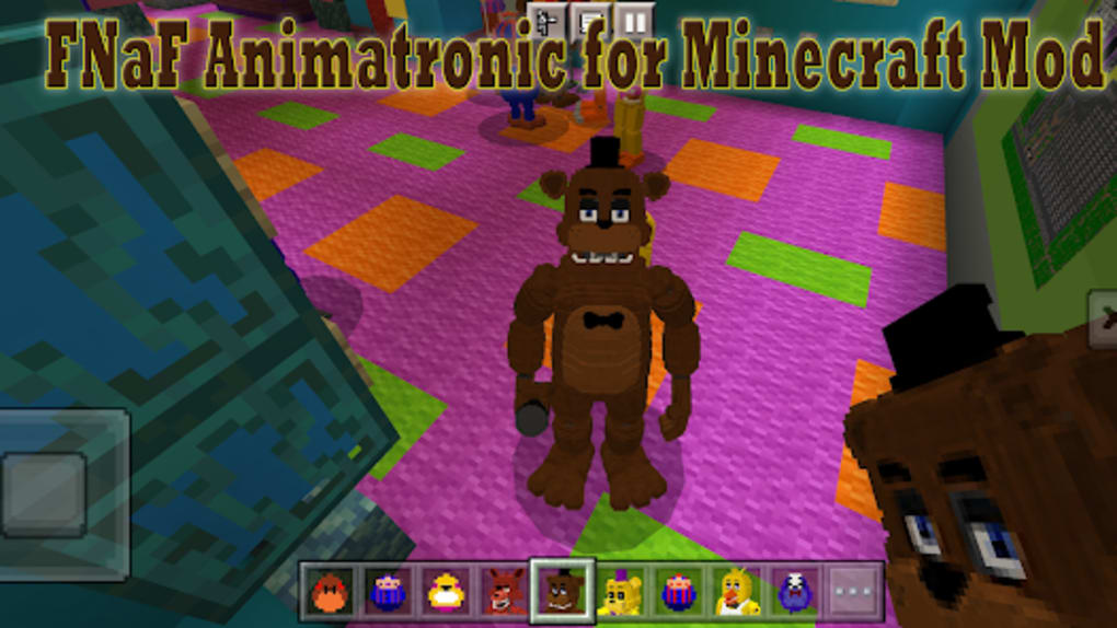 Becoming FNAF Animatronics in Minecraft! (Minecraft FNAF Universe Mod) 