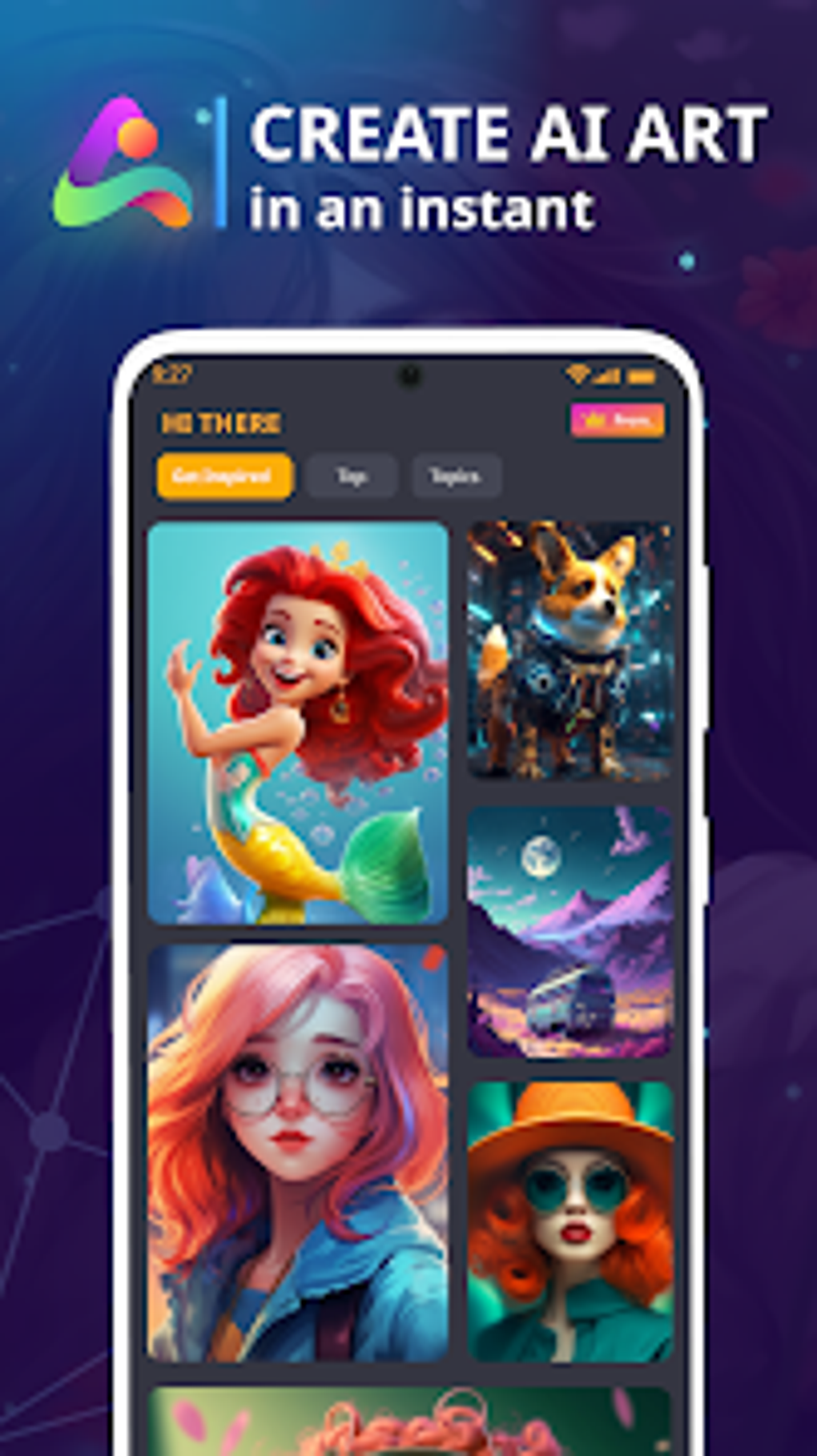 AI Chat Art Generator для Android — Скачать