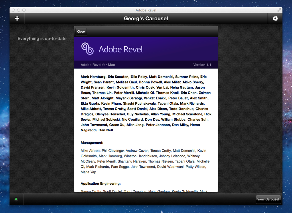 Adobe Revel für Mac Download