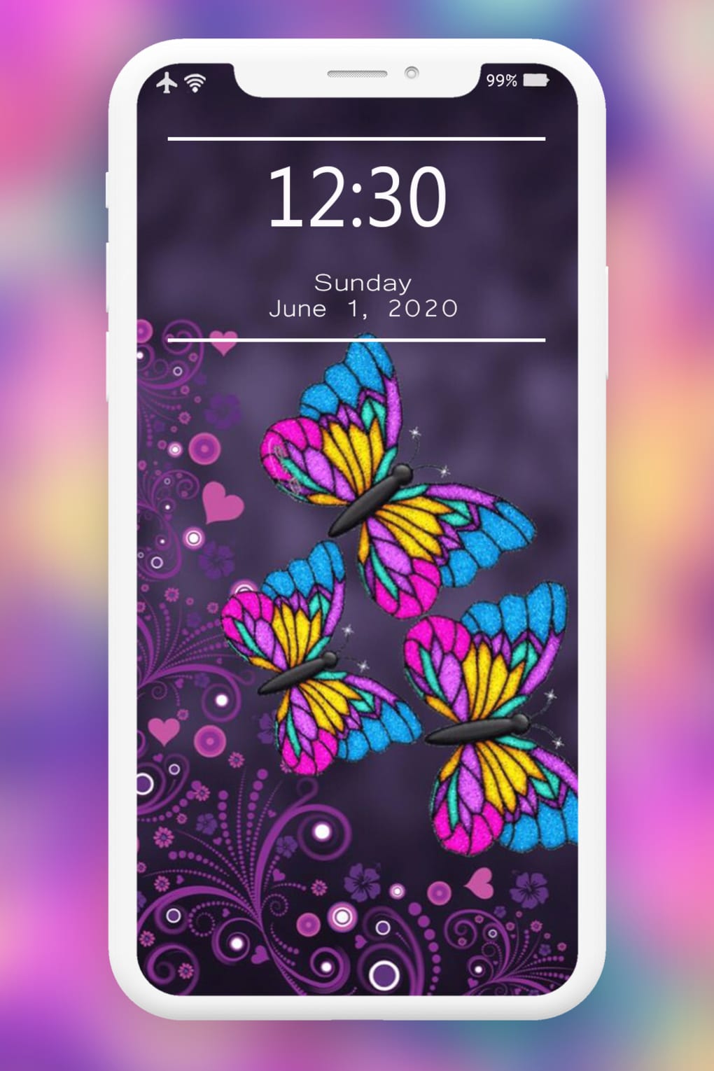 Butterflies Wallpaper Girly Wallpaper for Android - Download