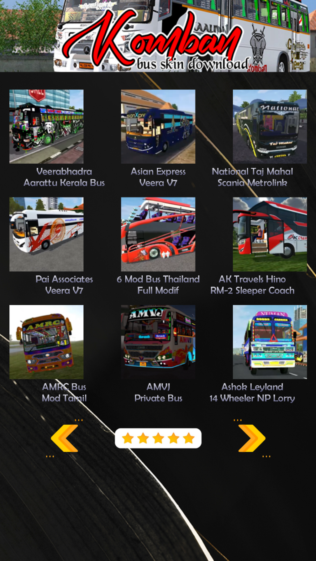 Komban Bus Skin Download для Android — Скачать