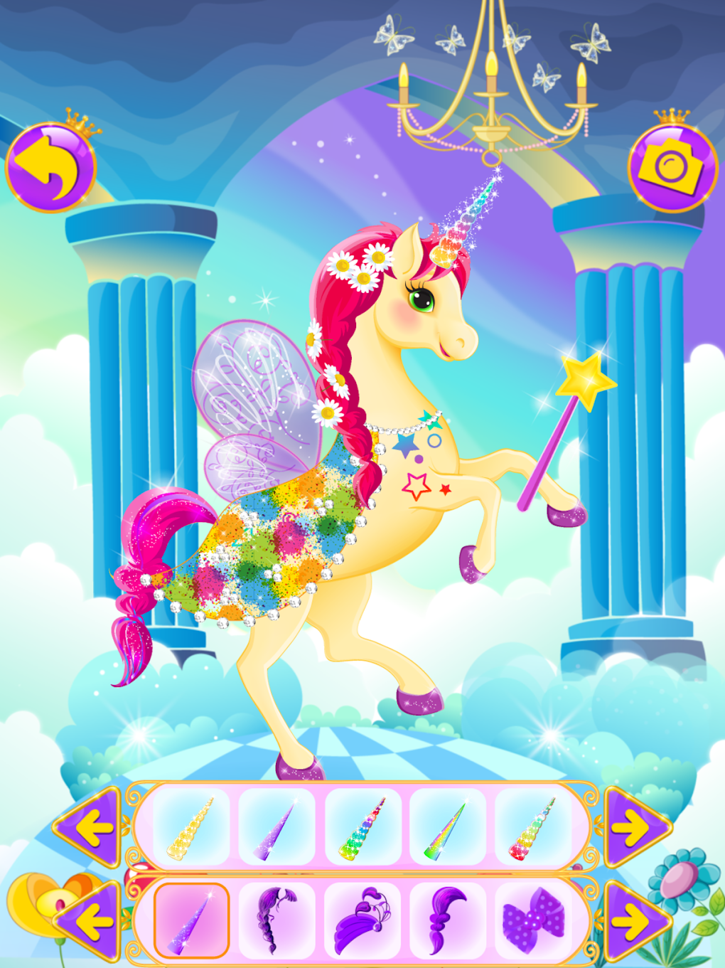 Unicorn Dress Up - Girls Games для Android — Скачать