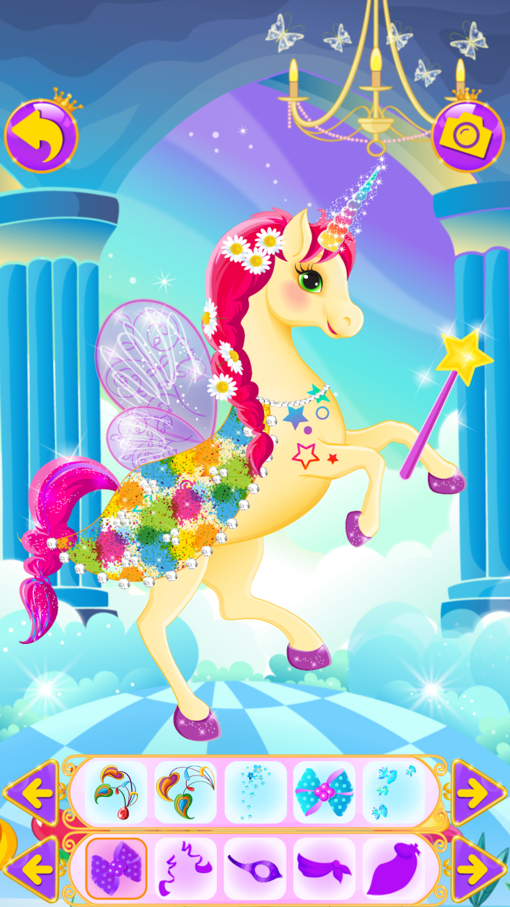 Unicorn Dress Up - Girls Games для Android — Скачать