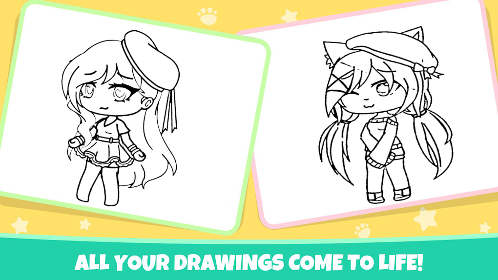 GACHA LIFE Coloring Pages - Free Printables for Kids!
