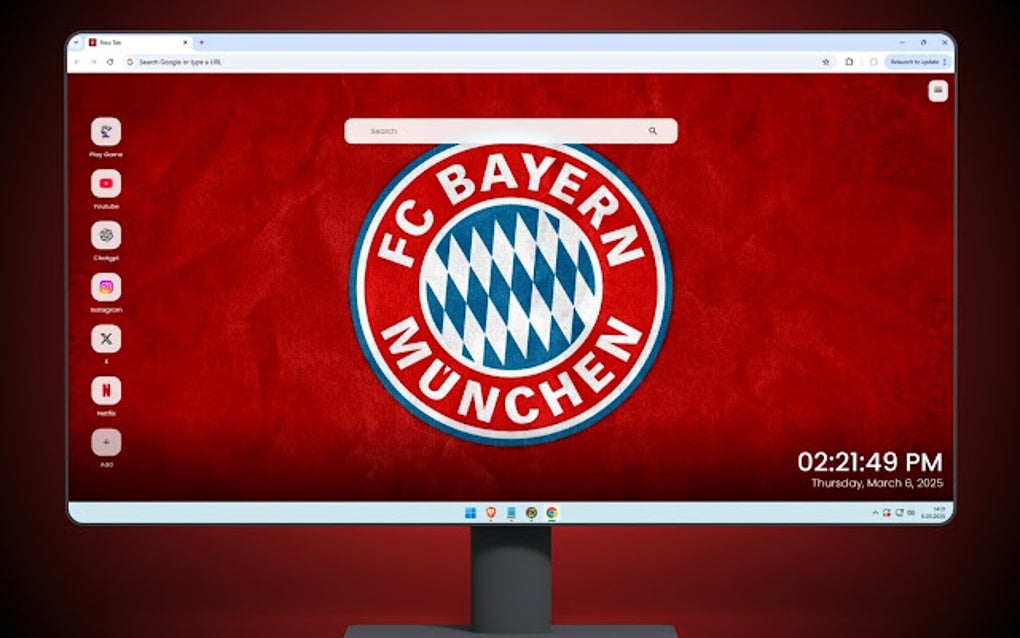 Bayern München Wallpaper pour Google Chrome - Extension Télécharger