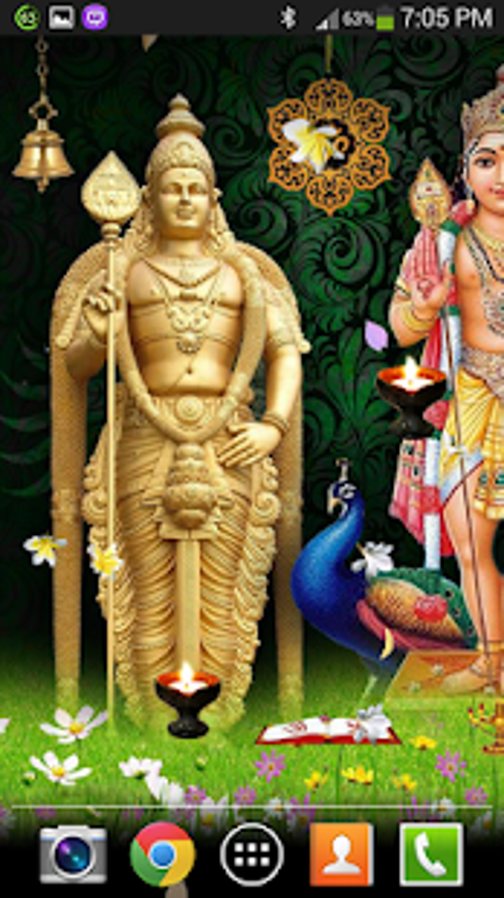 Lord Murugan HQ Live Wallpaper APK for Android - Download