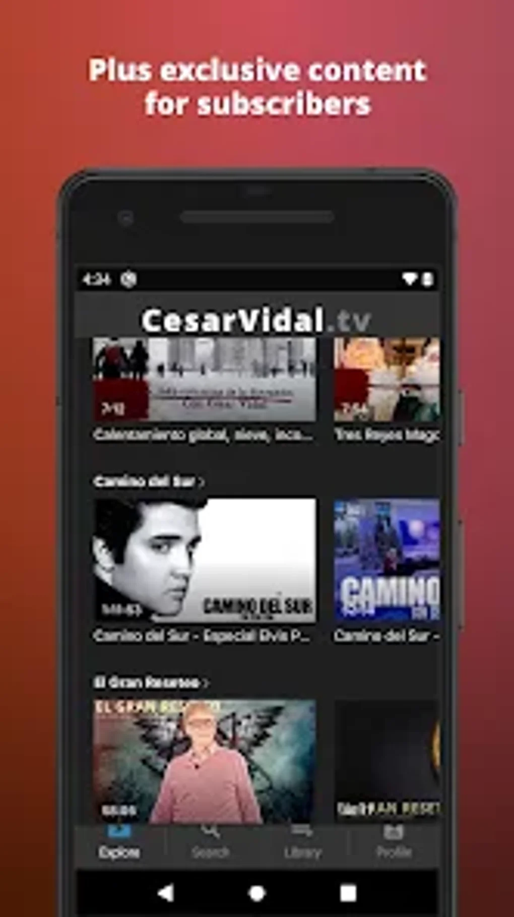 César Vidal TV for Android - Download