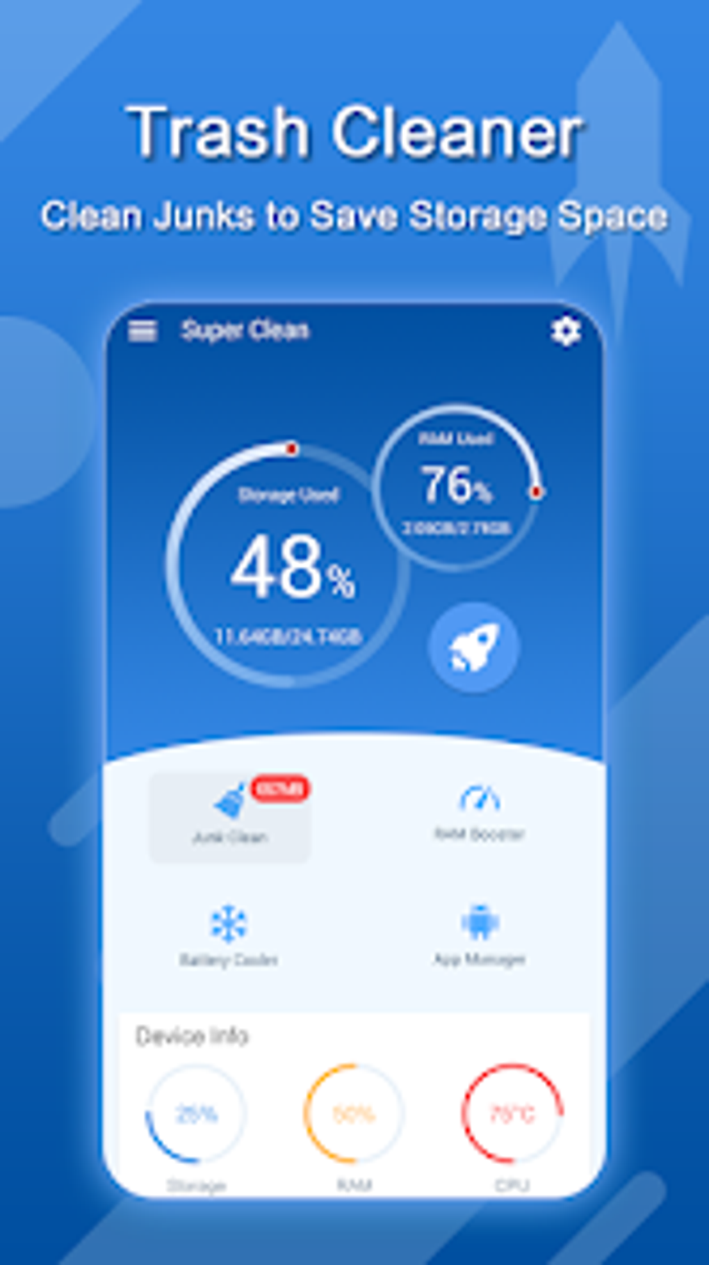 Super Cleaner - Phone Boost For Android - Download