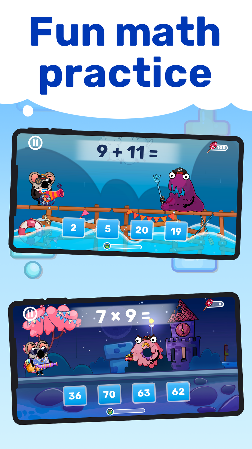 Fun Math Games For Kids For IPhone Download