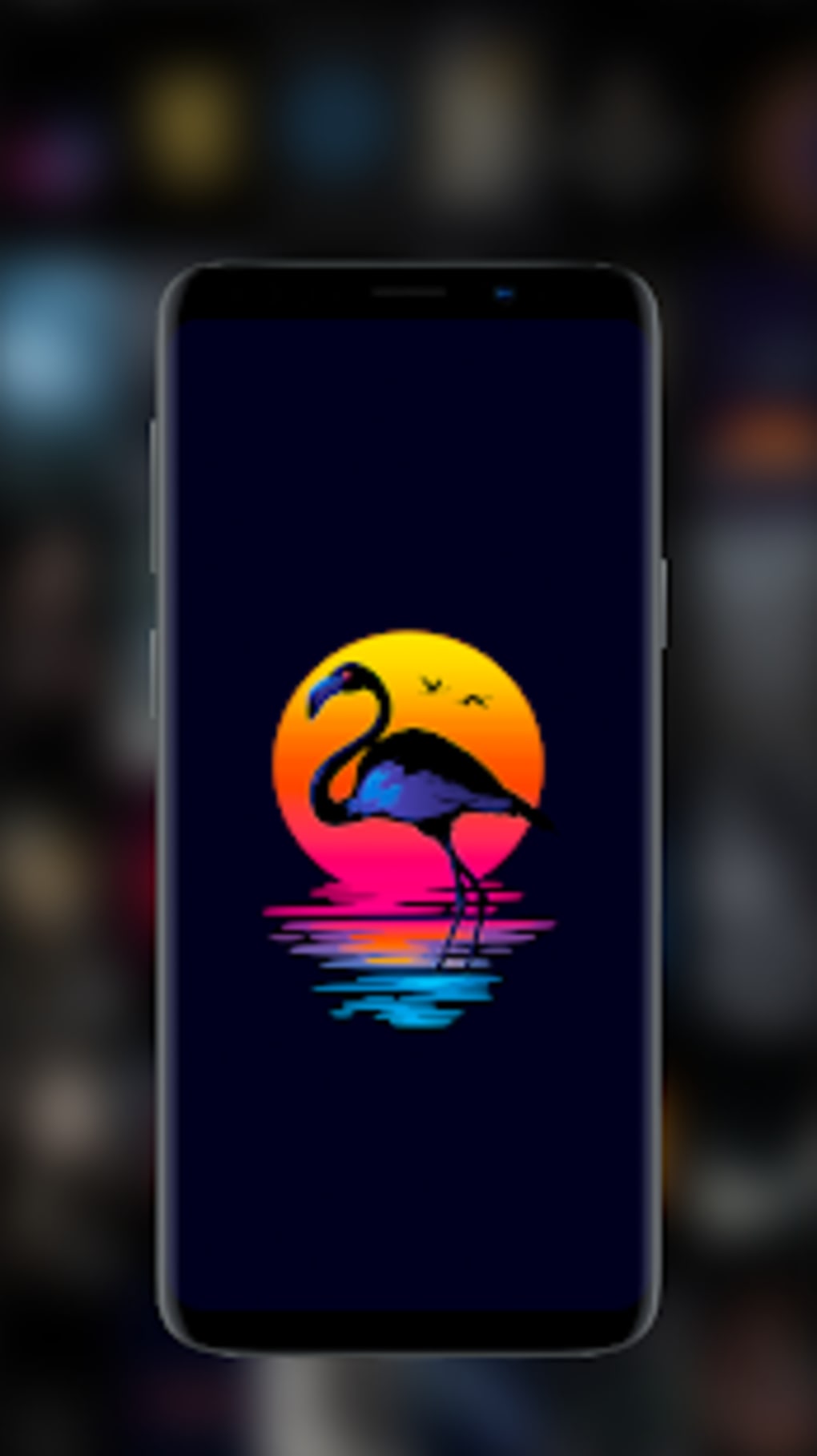 Amoled black minimalism with jordan logo in the middle | Wallpapers.ai