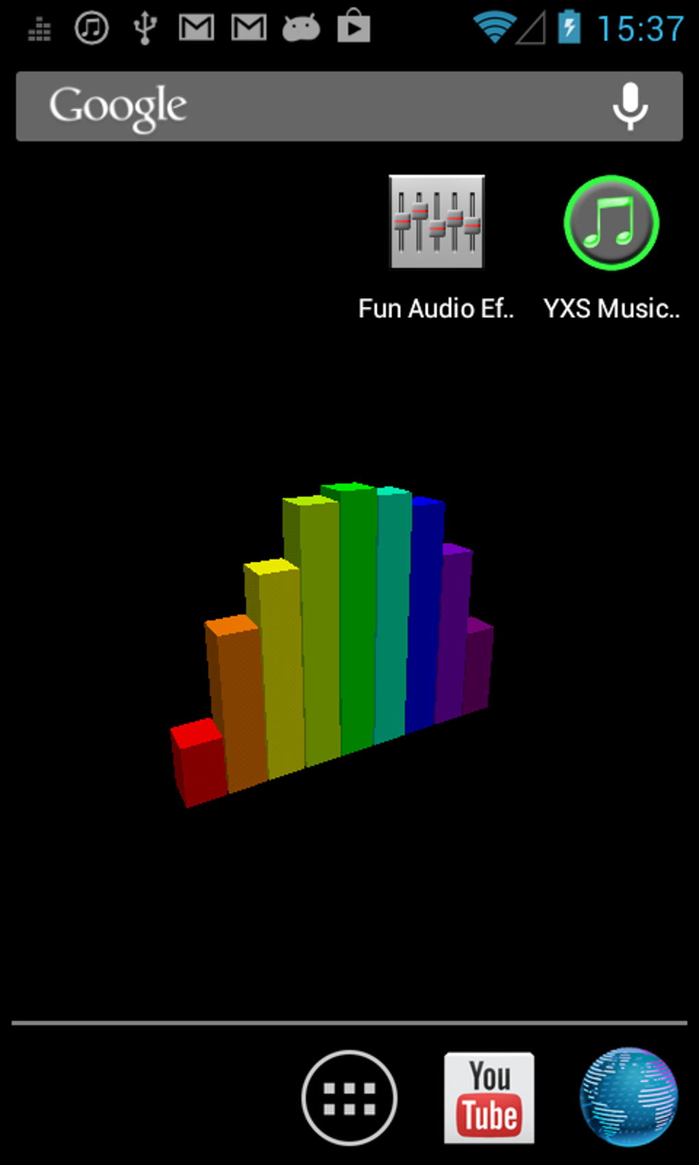 3D Spectrum Analyzer LWP APK For Android Download
