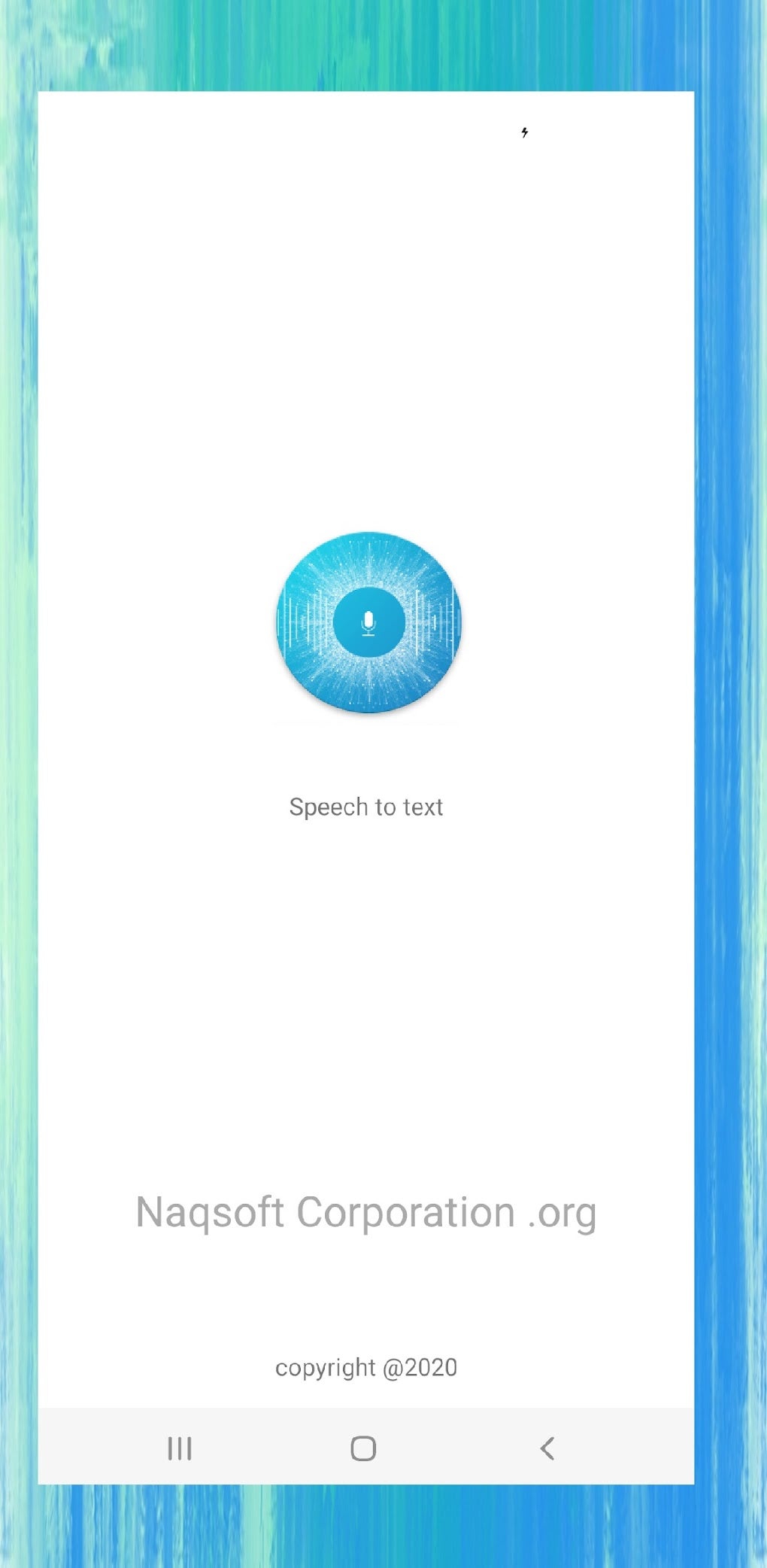 speech text converter