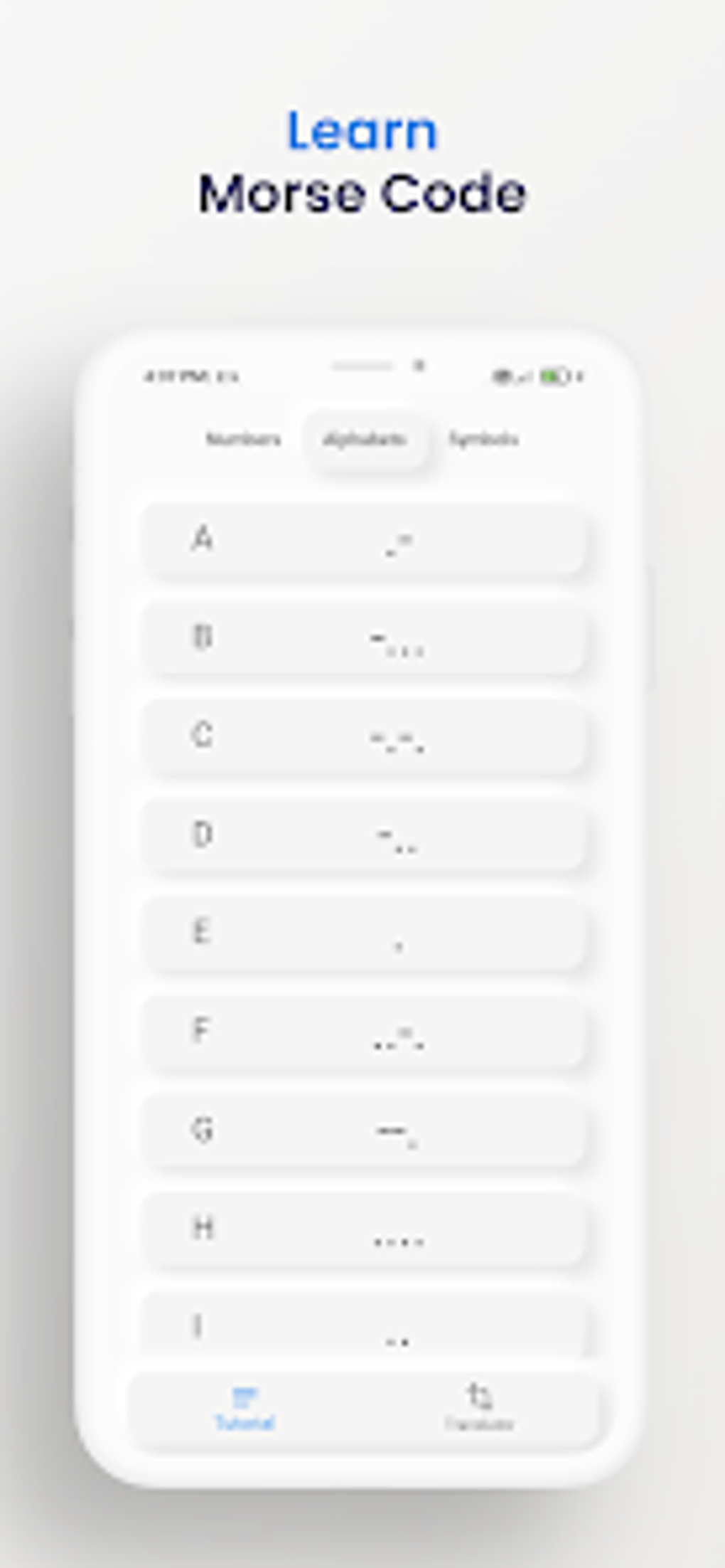 Morse Code for Android - Download