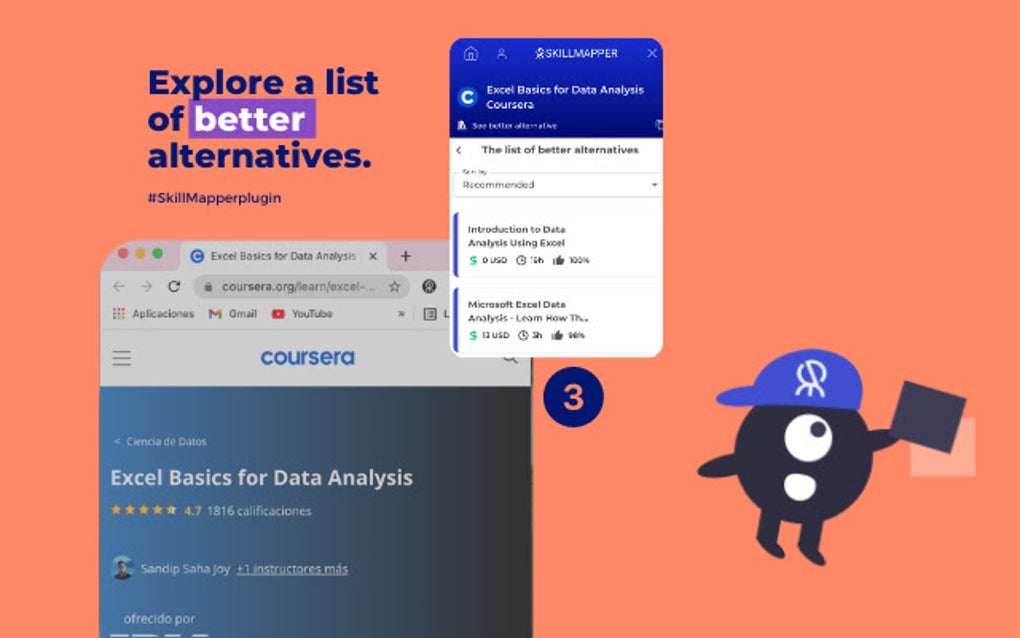 SkillMapper extension para Google Chrome Extensão Download