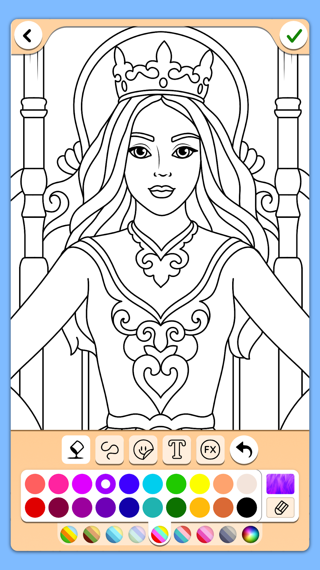 Princess Coloring Game em Jogos na Internet