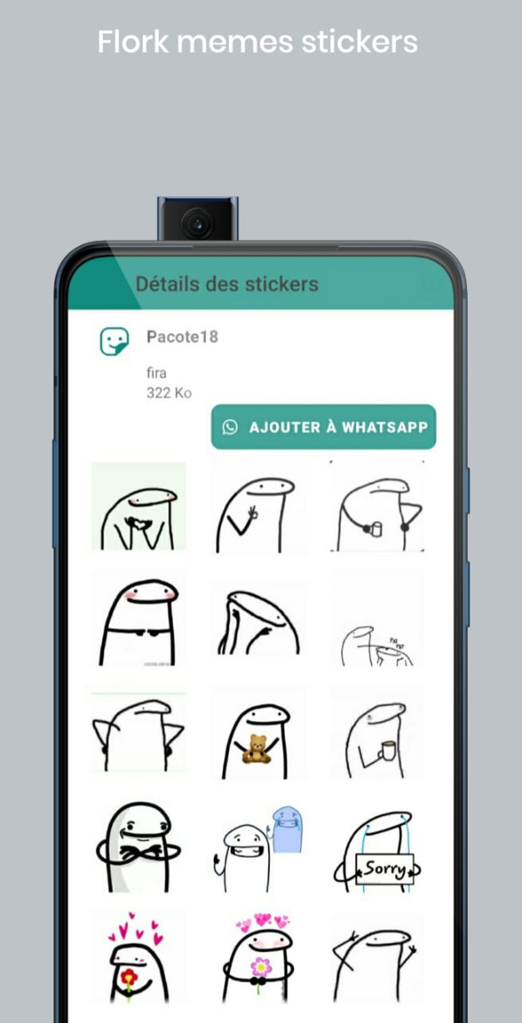 Flork Stickers memes WASticker for Android - Free App Download