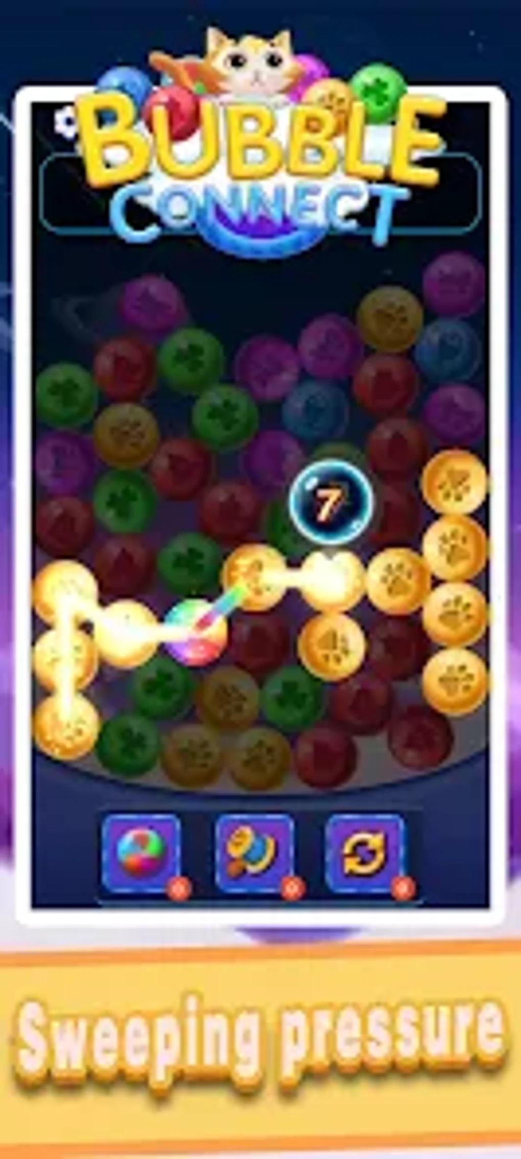 Bubble Connect - puzzle match для Android — Скачать