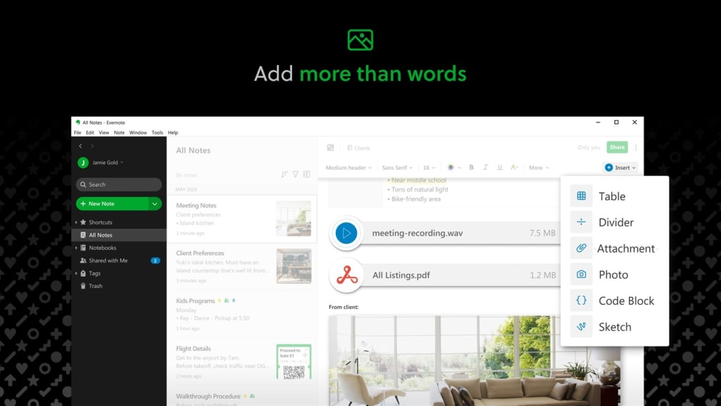 EverNote 10.58.8.4175 download the new version for android