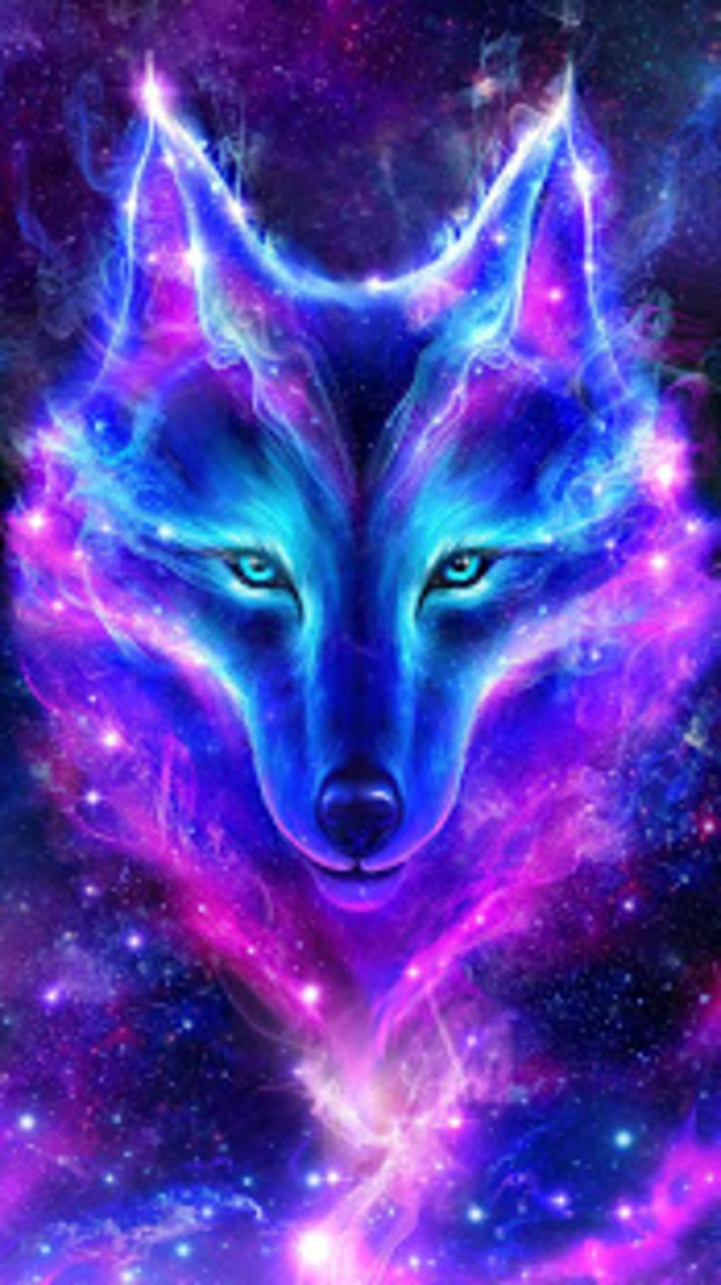 Night Sky Wolf Live Wallpaper APK cho Android - Tải về