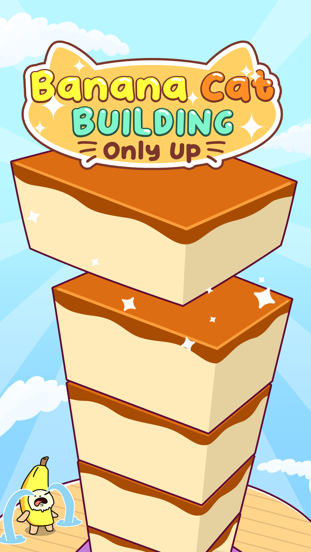 Banana Cat Building: Only Up для iPhone — Скачать