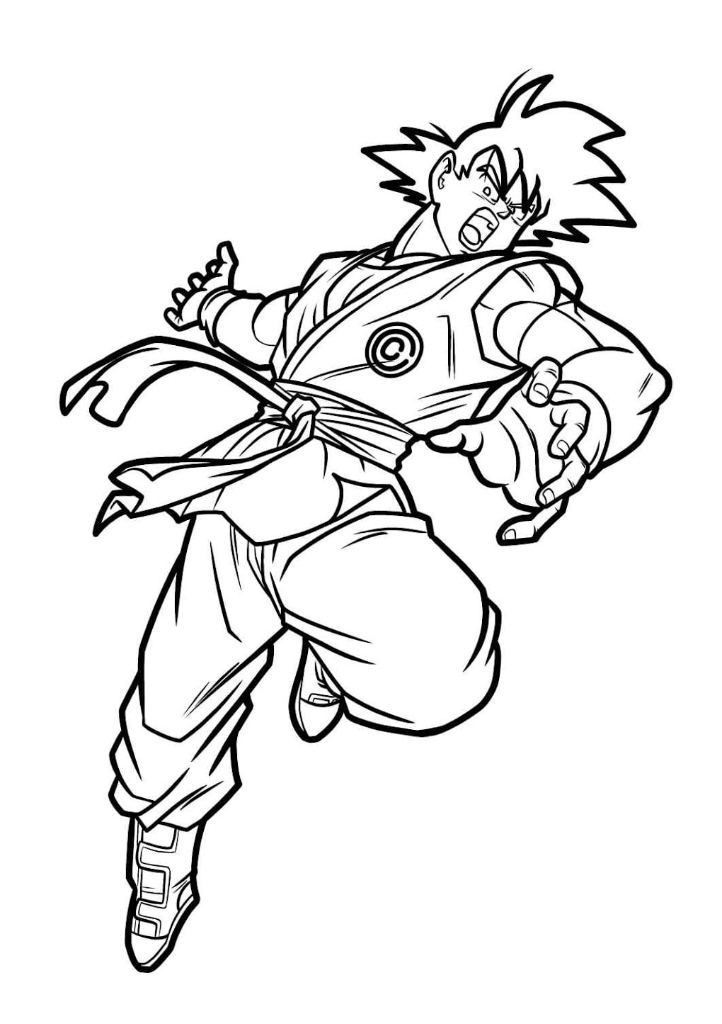 Desenhando Goku Black Super Saiyajin Rosé (Drawing Black Goku SSJ Rosé) 