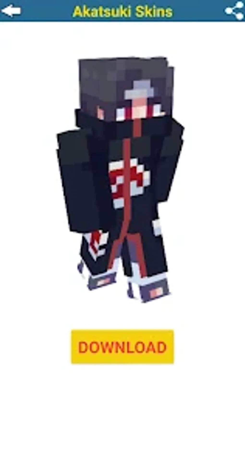 Akatsuki Skins For Minecraft for Android - Download