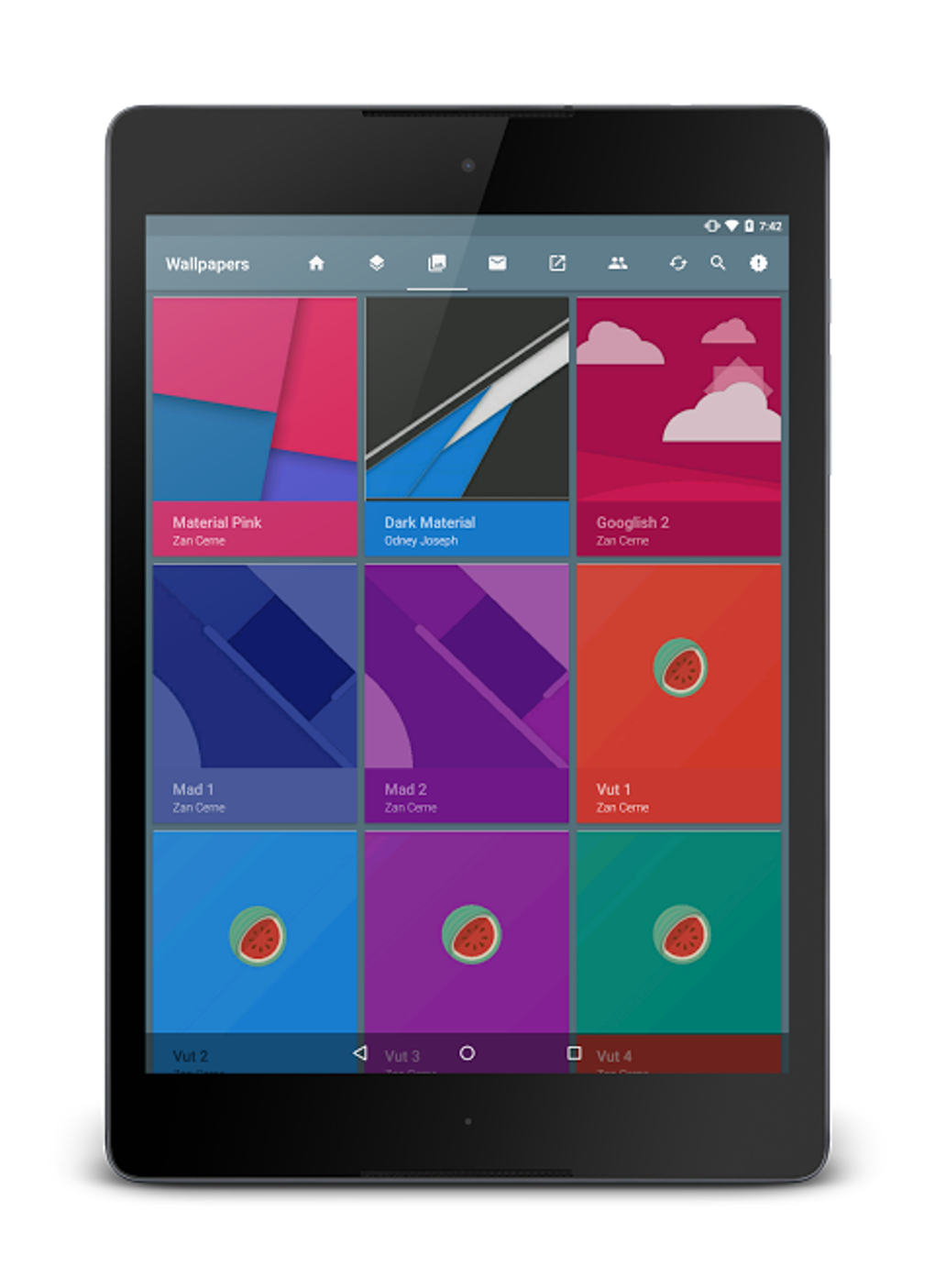 Flat White Icon Pack APK Para Android Descargar